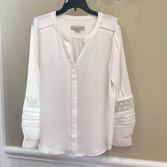 LOFT Tops - Loft white blouse